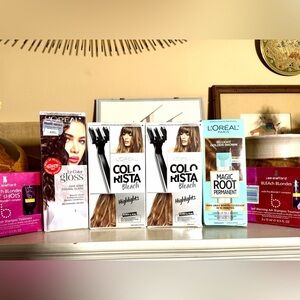 L'Oréal & Lee Stafford Hair Color & Toning Bundle (6 Items)